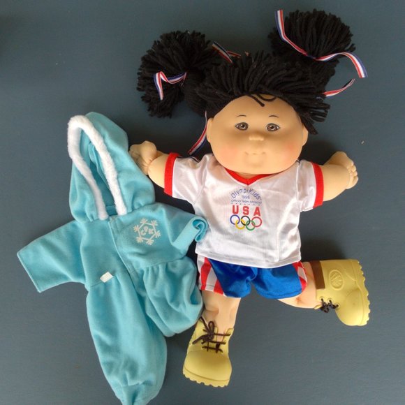 Cabbage Patch Other - Cabbage Patch Kids Doll Track Olympics Girl 1996